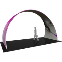 20Ft Arch 03 Tension Fabric Formulate Exhibit Structure