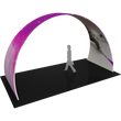 Load image into Gallery viewer, 20Ft Arch 03 Tension Fabric Formulate Exhibit Structure