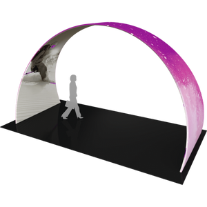 20Ft Arch 03 Tension Fabric Formulate Exhibit Structure