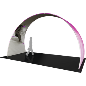20Ft Arch 03 Tension Fabric Formulate Exhibit Structure
