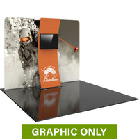  - GRAPHIC ONLY - 10ft Formulate Designer Fabric Backwall 06 Replacement Graphic