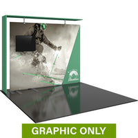  - GRAPHIC ONLY - 10ft Formulate Designer Fabric Backwall 08 Replacement Graphic
