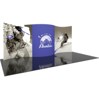 20ft Tradeshow Fabric Backwall 01 Formulate Designer Series