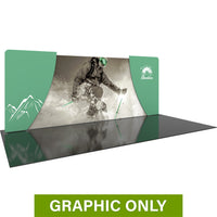  - GRAPHIC ONLY - 20ft Formulate Designer Series 04 Tradeshow Fabric Backwall Replacement Graphic