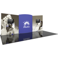 20ft Formulate Designer Series 08 Tradeshow Fabric Backwall