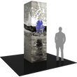 Load image into Gallery viewer, 10Ft Tall Tower 02 Tension Fabric Formulate Exhibit Structure
