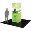 Load image into Gallery viewer, BACKLIT - 8Ft Tall Tower 03 Tension Fabric Formulate Exhibit Structure