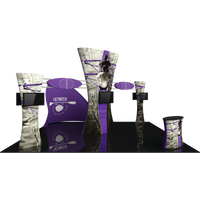 20X20 Trade Show Exhibit - Formulate Fusion Island 06