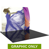  - GRAPHIC ONLY - 10ft Formulate Master S7 Straight Fabric Backwall Replacement Graphic