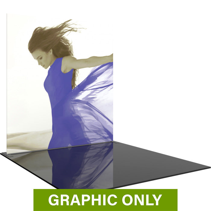 GRAPHIC ONLY - 10ft Formulate Master Straight 10ft Tall Fabric Backwall Replacement Graphic