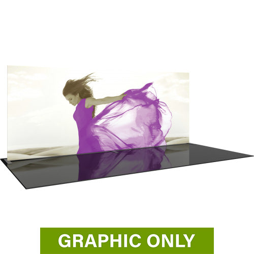 GRAPHIC ONLY - 20ft Formulate Master WS1 Straight Frame Tradeshow Fabric Backwall Replacement Graphic
