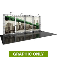  - GRAPHIC ONLY - Orbital Express Truss 20ft Trade Show Backwall Hercules 13 Replacement Graphic