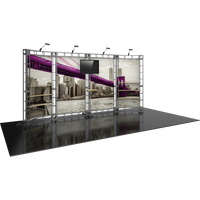 Orbital Express Truss 20ft Trade Show Backwall Hercules 15