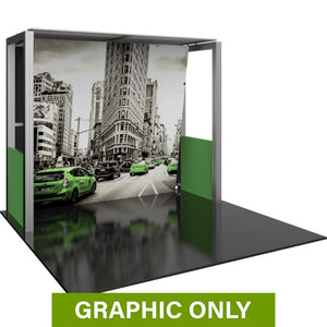GRAPHIC ONLY - 10ft Hybrid Pro Backwall Exhibit 04 Replacement Graphic