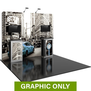 GRAPHIC ONLY - 10ft Hybrid Pro Backwall Exhibit 06 Replacement Graphic