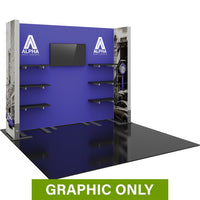  - GRAPHIC ONLY - 10ft Hybrid Pro Backwall Exhibit 21 Replacement Graphic