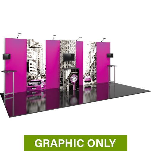 GRAPHIC ONLY - 20ft Hybrid Pro 29  Backwall Replacement Graphic