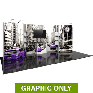 GRAPHIC ONLY - 20ft Hybrid Pro 10  Backwall Replacement Graphic