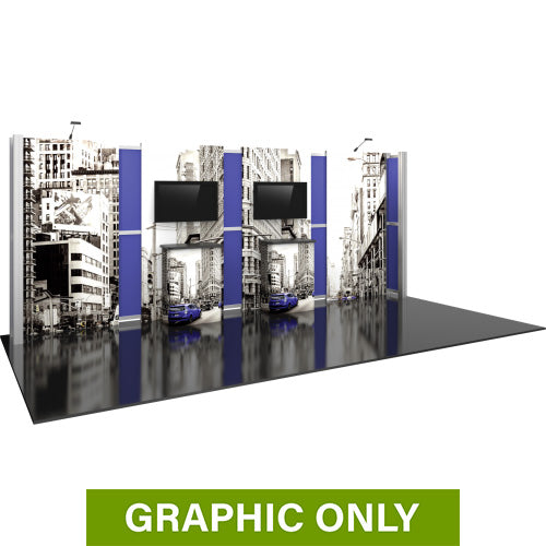 GRAPHIC ONLY - 20ft Hybrid Pro 13  Backwall Replacement Graphic