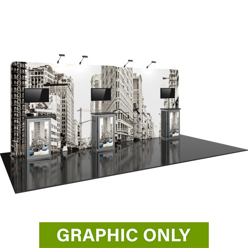 GRAPHIC ONLY - 20ft Hybrid Pro 14  Backwall Replacement Graphic