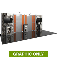  - GRAPHIC ONLY - 20ft Hybrid Pro 16  Backwall Replacement Graphic