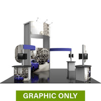 - GRAPHIC ONLY - 20X20  - Island Booth Hybrid Pro 17 Replacement Graphic