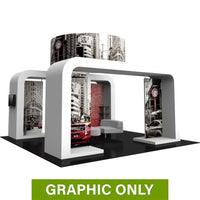 - GRAPHIC ONLY - 20X20  - Island Booth Hybrid Pro 20 Replacement Graphic
