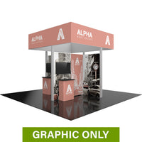  - GRAPHIC ONLY - 20X20  - Island Booth Hybrid Pro 26 Replacement Graphic