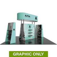  - GRAPHIC ONLY - 20X20  - Island Booth Hybrid Pro 29 Replacement Graphic