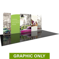 GRAPHIC ONLY - 20ft Modulate Series 02 Tradeshow Fabric Backwall Replacement Graphic