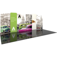 20ft Modulate Series 03 Tradeshow Fabric Backwall