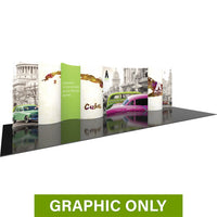  - GRAPHIC ONLY - 30ft Modulate Series 1 Fabric Backwall Kit 01 Replacement Graphic