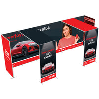 20 Ft X 7.5 Ft Convention Exhibit - Overjoyed SEG Tradeshow Booth H