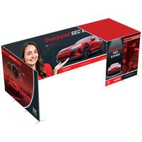 20 Ft X 7.5 Ft Convention Exhibit - Overjoyed SEG Tradeshow Booth J