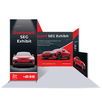 10 Ft X 7.5 Ft Convention Exhibit - Overjoyed SEG Tradeshow Booth A