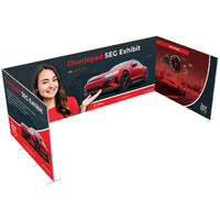 20 Ft X 7.5 Ft Convention Exhibit - Overjoyed SEG Tradeshow Booth F