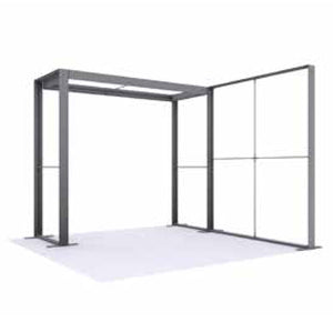 BACKLIT - 10ft x 7.4ft SEGO Modular Double-Sided Lightbox Display Configuration C