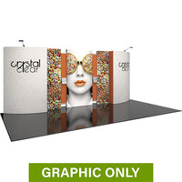  - GRAPHIC ONLY - 20ft Vector Frame Master Kit 19A Trade Show Backwall