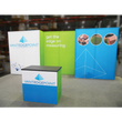 Load image into Gallery viewer, 20ft Vector Frame Essential Trade Show Backwall 05