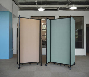 Room Divider 360 Folding Portable Partition